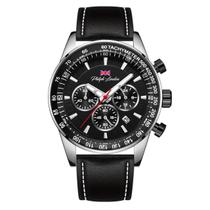 Relogio Philip London Masculino Preto Pl80193622M