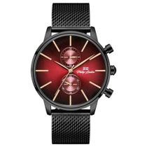 Relógio Philiph London Masculino Ref: Pl80261613m Bo N Cronógrafo Black