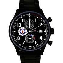 Relógio Phillip London Aviator Steel All Black - PL80272613MPRN Relógio Phillip London Aviator Steel All Black - PL80272613MPRN