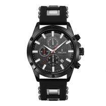 Relógio Phillip London Masculino Ref: Pl80069612m Pr N Cronógrafo Black Relógio Phillip London Masculino Ref: Pl80069612m Pr N Cronógrafo Black