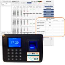 Relógio Ponto Biométrico com Programa de Gerenciamento Sem Mensalidade Pendrive