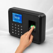 Relógio Ponto Biométrico Digital MK600 USB Bivolt Português