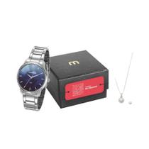 Relógio Prata Feminino Mondaine 53606L0MVNE6K6 Kit