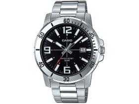 Relógio Prata Masculino Casio MTP-VD01D-1BVUDF-BR Relógio Prata Masculino Casio MTP-VD01D-1BVUDF-BR
