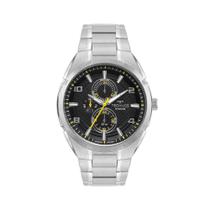 Relógio Prata Masculino Technos Skymaster 6P77AK/1P