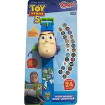 Relógio Projetor Buzz Lightyear Toy Story 5