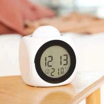 Relógio Projetor de Teto com Alarme - Acorde com Tecnologia e Estilo