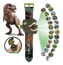 Relógio Projetor Infantil Dinossauro Tiranossauro Rex Relógio Projetor Infantil Dinossauro Tiranossauro Rex