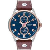 Relógio Pulseira em Couro Orient Masculino MTSCM004 D1MB Relógio Pulseira em Couro Orient Masculino MTSCM004 D1MB