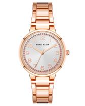 Relógio: pulseira feminina Anne Klein com detalhes em glitter