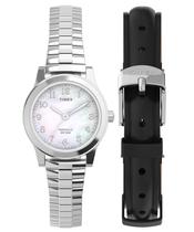 Relógio: pulseira feminina Timex Essex Ave, 25 mm, prateada Relógio: pulseira feminina Timex Essex Ave, 25 mm, prateada