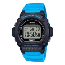 Relógio pulso Casio Standard illuminator digital 50M azul
