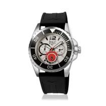 Relógio Pulso Everlast Masculino Aço Silicone E19930
