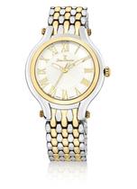 Relógio Pulso Jean Vernier Feminino Aço Bicolor Jv01021