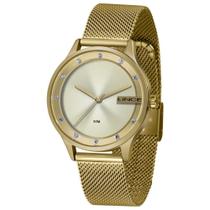 Relógio Pulso Lince Feminino Dourado