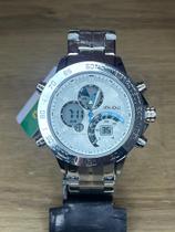 Relógio Pulso Masculino Digital e Analógico Inhou Resistente à água