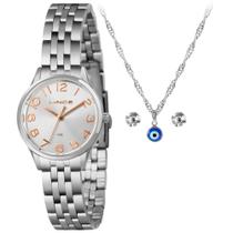 Relógio Pulso Quartz Analógico Lince LRMH196L30 + Brinde