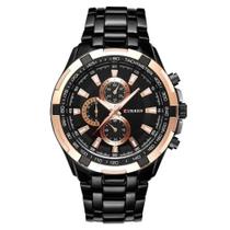 Relógio quartzo masculino (VARIAS CORES) Luxo esportivo militar à prova d'água Original