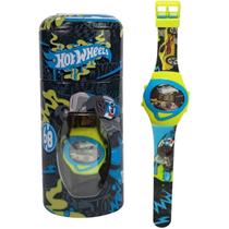 Relógio radical digital hotwheels no cofrinho - fun f0062-5