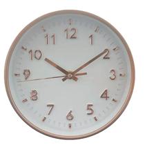 Relógio Redondo De Parede Clássico Cozinha Quarto 20cm