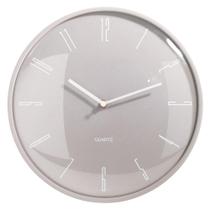Relógio Redondo de Parede na cor Cinza 30cm Numerico Moderno Decoração e Presente Relógio Redondo de Parede na cor Cinza 30cm Numerico Moderno Decoração e Presente