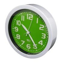 Relógio Redondo Despertador Mesa/Parede Horário Sala Cozinha Pontual ZB3010 - Luatek