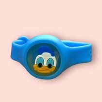 Relógio Repelente De Mosquitos Com Pulseira Pisca Pisca Azul