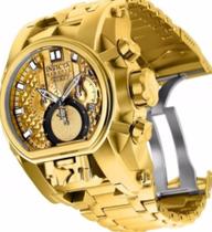 Relógio Reserve Bolt Zeus Magnum 25210 Dourado Aço Inox Relógio Reserve Bolt Zeus Magnum 25210 Dourado Aço Inox