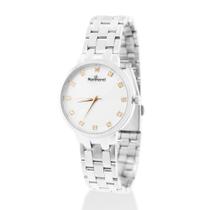 Relógio Rommanel Analógico Social Prata 650066