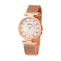 Relógio rommanel analógico social rose 650095 nota fiscal