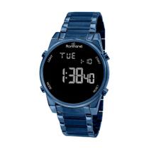 Relógio Rommanel Digital LCD Azul, masculino - Cód. 650031