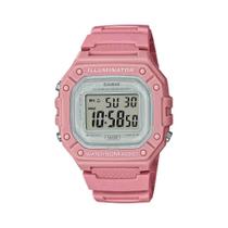 Relógio Rosé Feminino Casio W-218HC-4AV