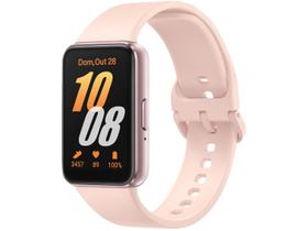 Relógio Samsung Smartband Galaxy Fit3 Compativel Com Android Tela 1.6 Amoled Rosé Bluetooth v5.3 Bateria 208mAh