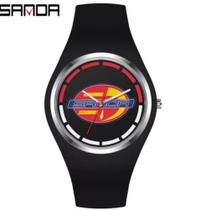 Relógio Sanda Feminino Esportivo À Prova D'água C Estojo