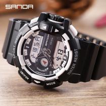 Relógio Sanda Modelo 599 Esportivo Estilo Militar Sanda-Inimigo do Smael1545