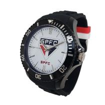 Relógio São Paulo FC Oficial Masculino Preto SPFC-004-3