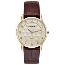 Relógio Seculus 23725GPSVDC2 Couro Crocodilo