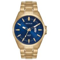 Relógio Seculus 44254GPSVDA2 Masculino 47mm Aço Inox Relógio Seculus 44254GPSVDA2 Masculino 47mm Aço Inox