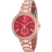 Relógio Seculus Feminino 48086lpsvrs2 Relógio Seculus Feminino 48086lpsvrs2