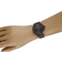 Relógio Seculus Feminino 77056lpsvps2 Fashion Black