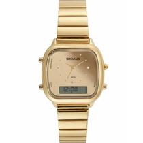 Relógio Seculus Feminino Anadigi 77179LPSVDS1 Relógio Seculus Feminino Anadigi 77179LPSVDS1
