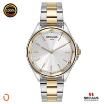 Relógio Seculus Feminino Analógico 77185LPSVBS2 PD VIDRO LAP