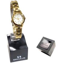 Relógio Seculus Feminino Analógico Madrepérola Mini 44196LPSVDA2