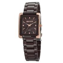 Relógio Seculus Feminino Cerâmica 20748lpsvrq3