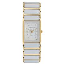 Relógio Seculus Feminino Cerâmica Branco - 77230LPSVDQ1