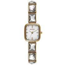 Relógio Seculus Feminino Cristais Retangular 77334lpsvdb1 Branco Dourado Madreperola Relógio Seculus Feminino Cristais Retangular 77334lpsvdb1 Branco Dourado Madreperola