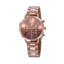 Relógio Seculus Feminino Glamour Rose Gold 20783LPSVRS1