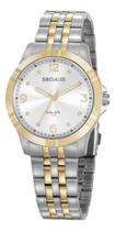 Relógio Seculus Feminino Long Life Misto Strass 20949LPSVBA1 Relógio Seculus Feminino Long Life Misto Strass 20949LPSVBA1