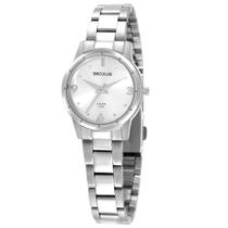 Relogio Seculus feminino prata pequeno aço inox antialérgico a prova de agua 44088LOSVNA3 Relogio Seculus feminino prata pequeno aço inox antialérgico a prova de agua 44088LOSVNA3