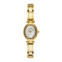 Relógio Seculus Feminino Ref: 23759lpsvdb1 Oval Bracelete Dourado